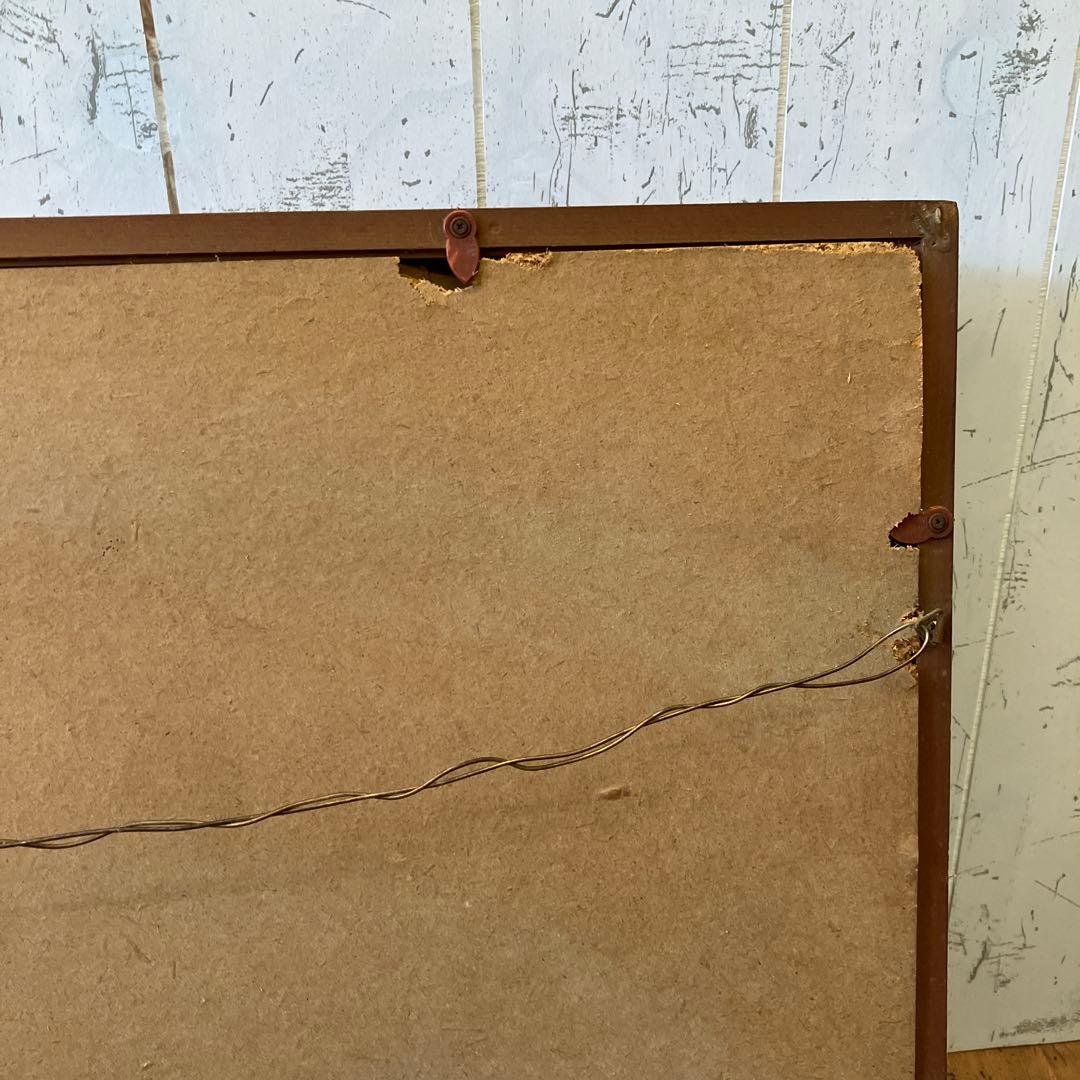 昭和レトロ 赤富士 富士山 夕焼け 景色 風景 古民家 古民具 日本画 絵画