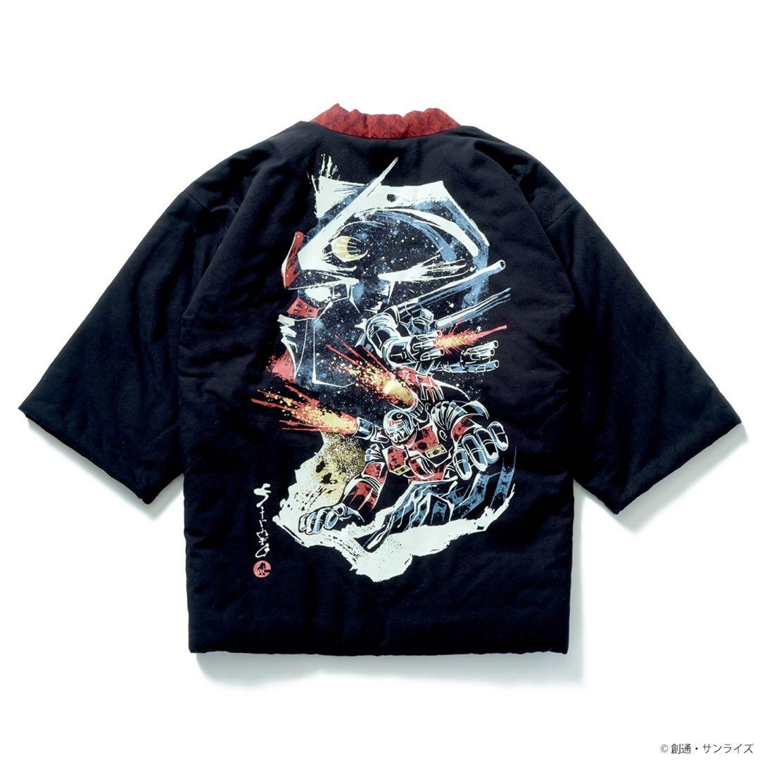 ロング半纏　新品 STRICT-G JAPAN 宮田織物 ガンダム45周年