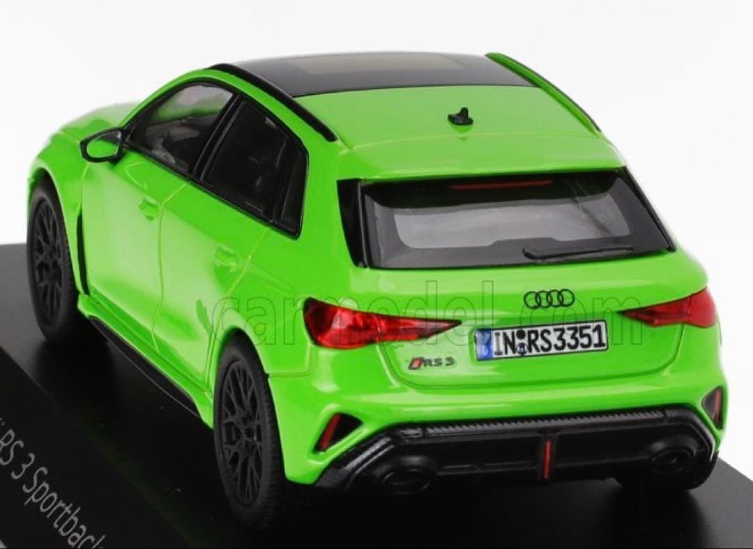 1/43 Audi RS3 Sportback キャラミグリーン
