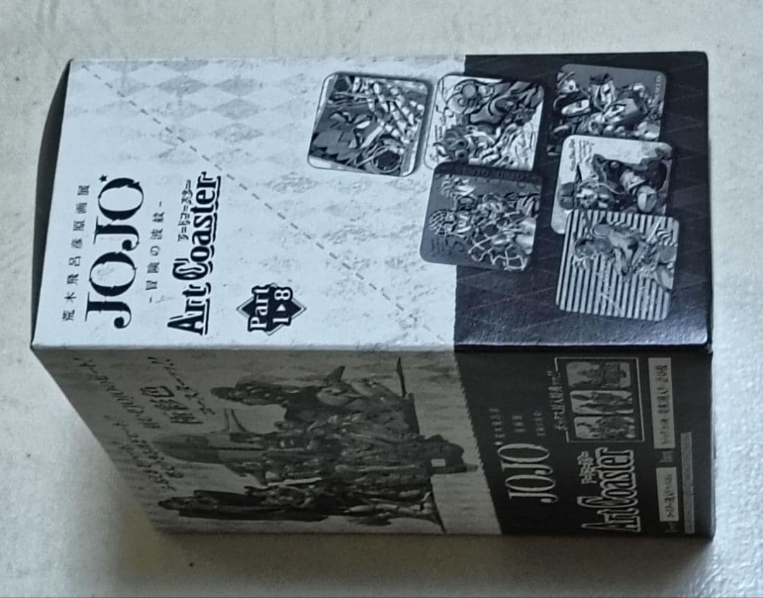 楽一番公式アカウント63 ジョジョ 荒木飛呂彦原画展 コースターBOX