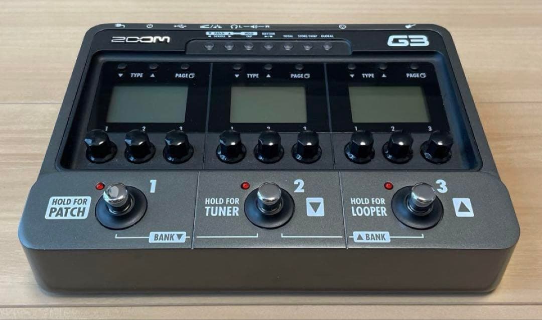 ZOOM G3 ver.2.0 マルチエフェクター