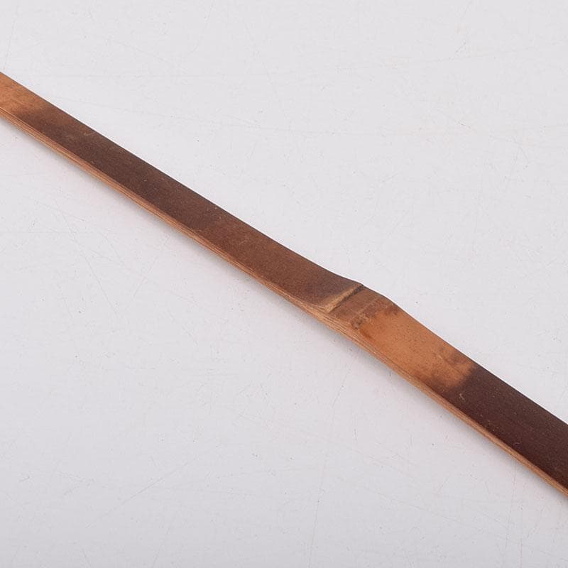 茶道具　指物師　稲垣信斎作　茶杓　銘「清友」　共箱　V　8640