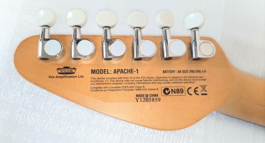 VOX APACHE-1 スピーカー・リズムボックス機能内蔵ギター 美品