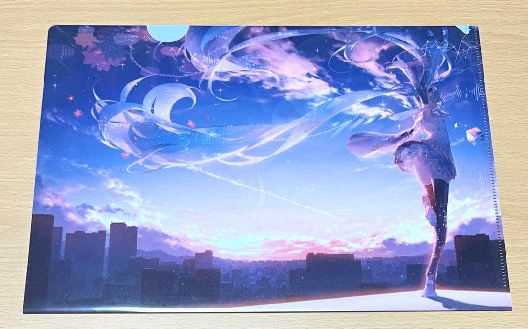初音ミク クリアファイル Rella かわさきジャズ 3
