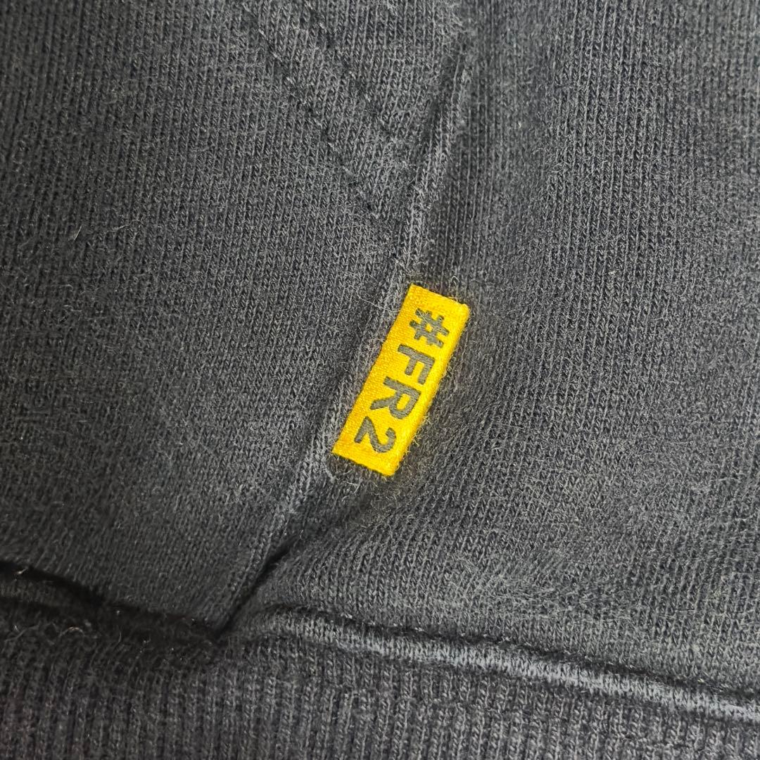 (着用10回)正規品 FR2 ブラックパーカー ウサギデザイン