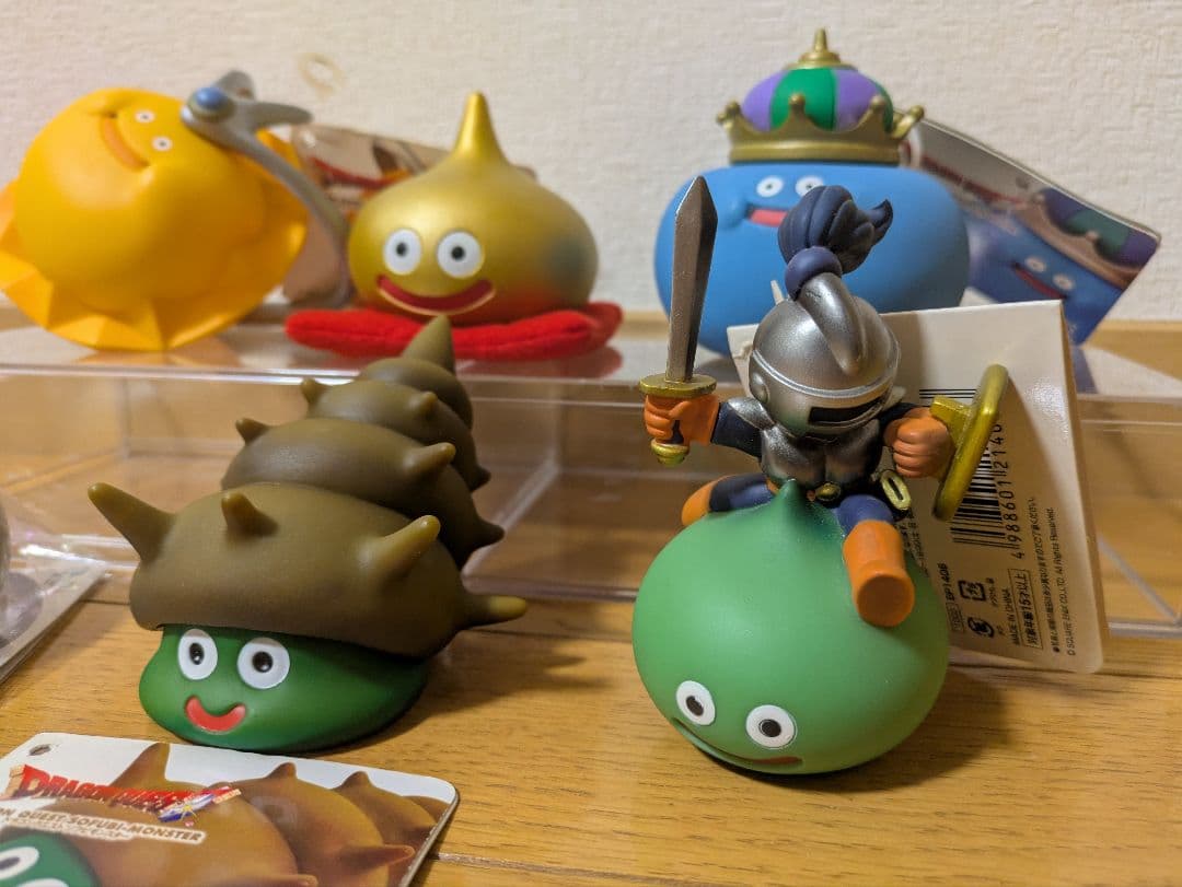 【タグ付き】ドラクエ ソフビモンスター スライム系　６体セット　25周年