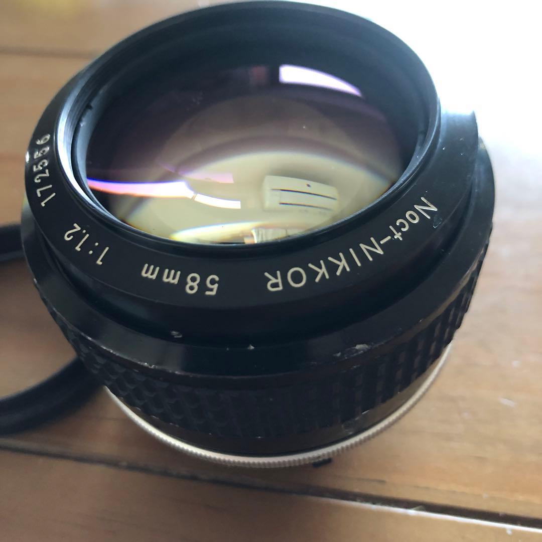 NIKON Noct Nikkor 58mm f/1.2 単焦点レンズ