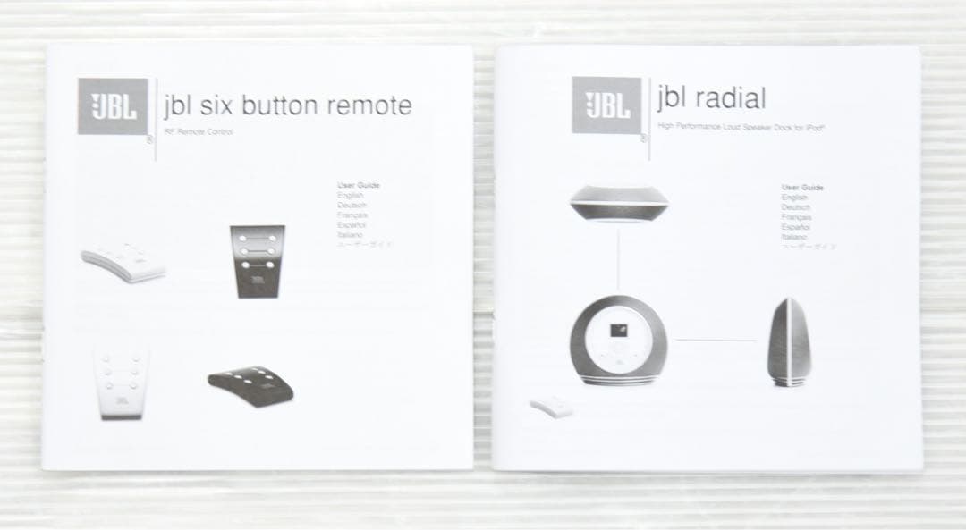 JBL radial iPod用 ドックスピーカー 未使用品