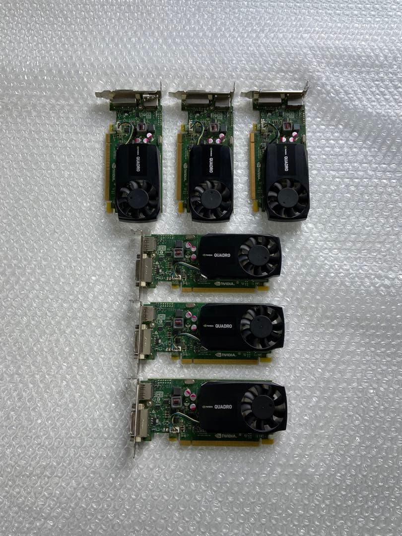 グラボ nVIDIA QUADRO K620 6個 ジャンク