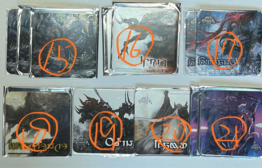 ファイナルファンタジー14  FF14 エオカフェ　コースター