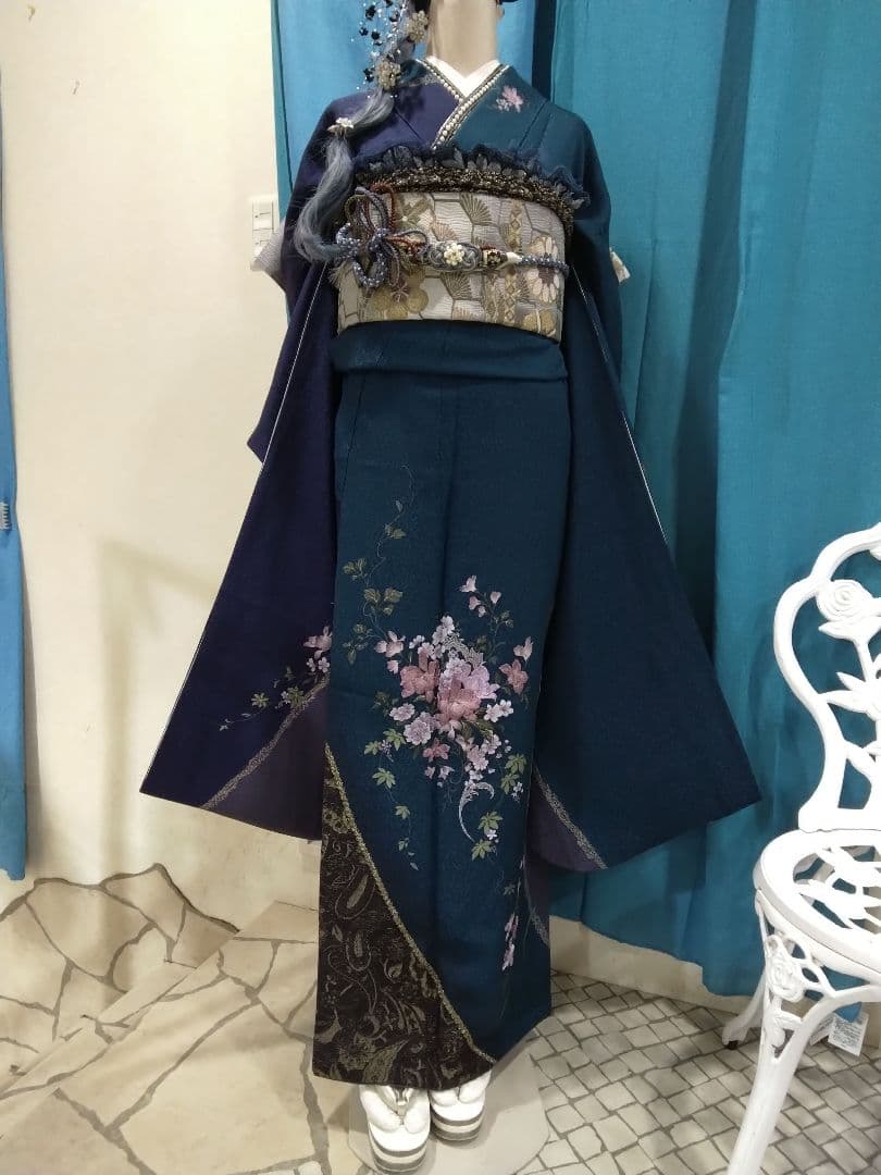 振袖フルセット、やまと誂製振袖、重ね衿、帯揚げ帯締め、西陣袋帯、襦袢、ガード加工