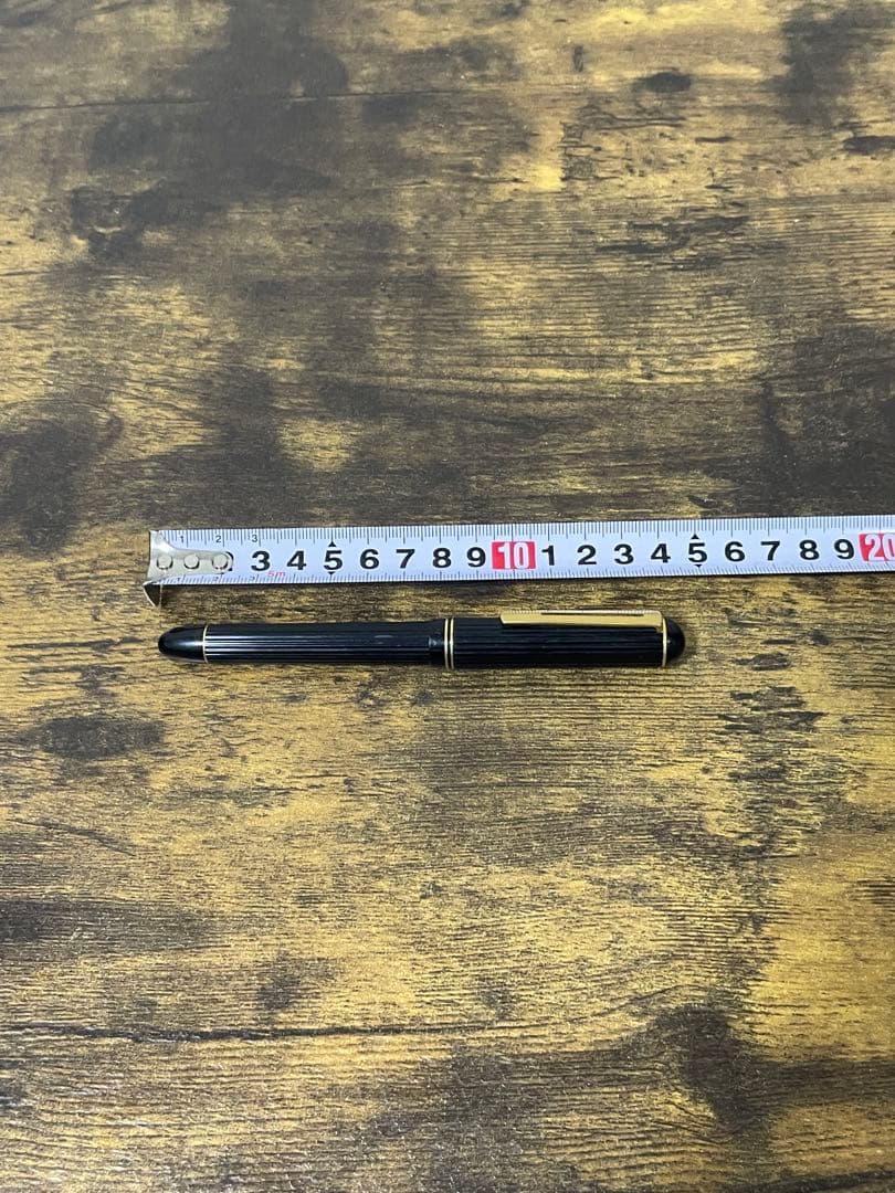 初代　ジャスタス　14金　ゴールド　万年筆　細字　パイロット　嵌合式