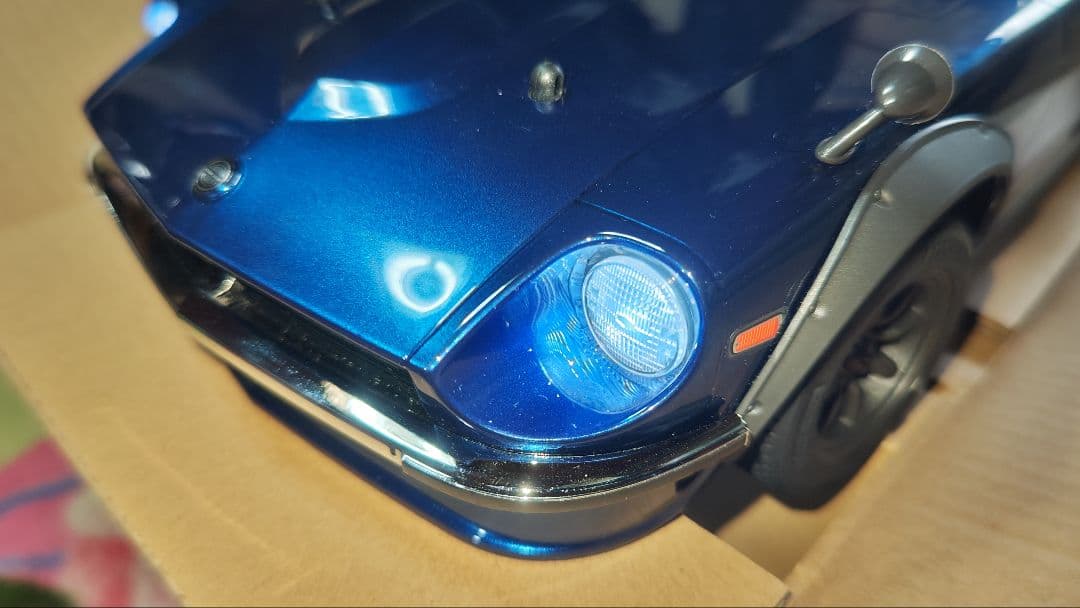 京商　FAZER Mk2 ダットサン240Z　メタリックブルー