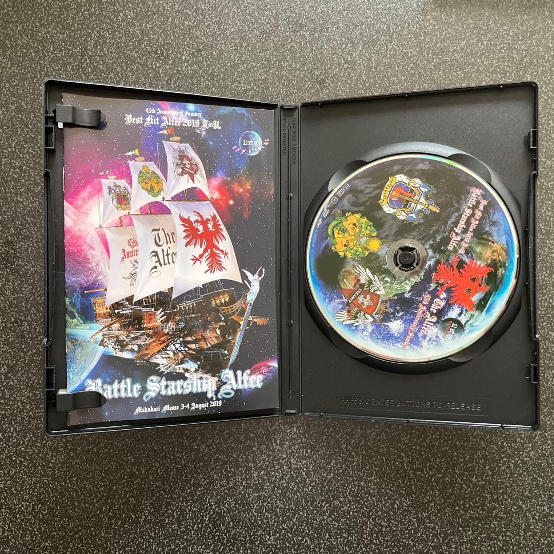 THE ALFEE DVDパンフレット2019 夏の乱 公式版＆非公式版2枚組