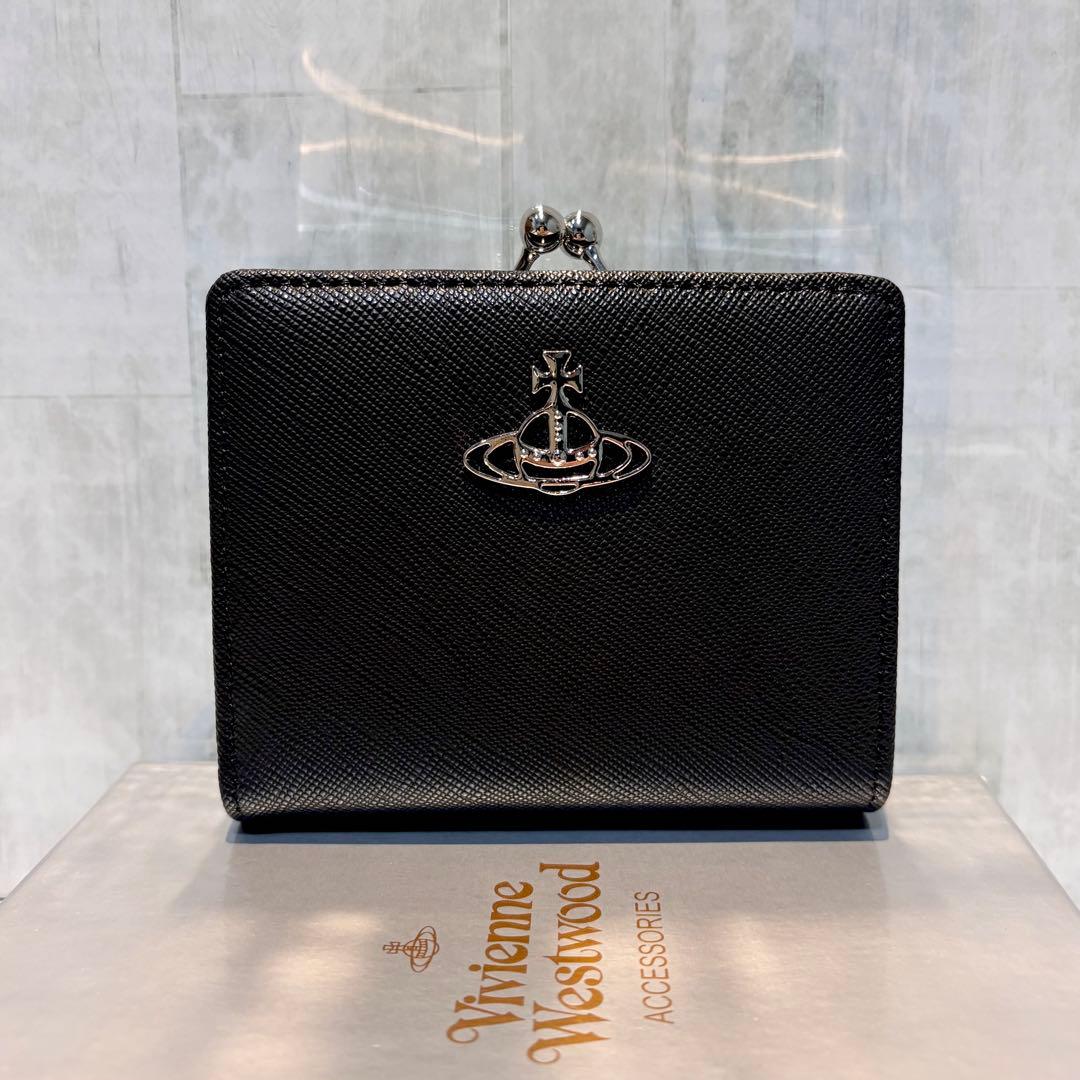 Vivienne Westwood 2つ折り財布 / サフィアーノブラック