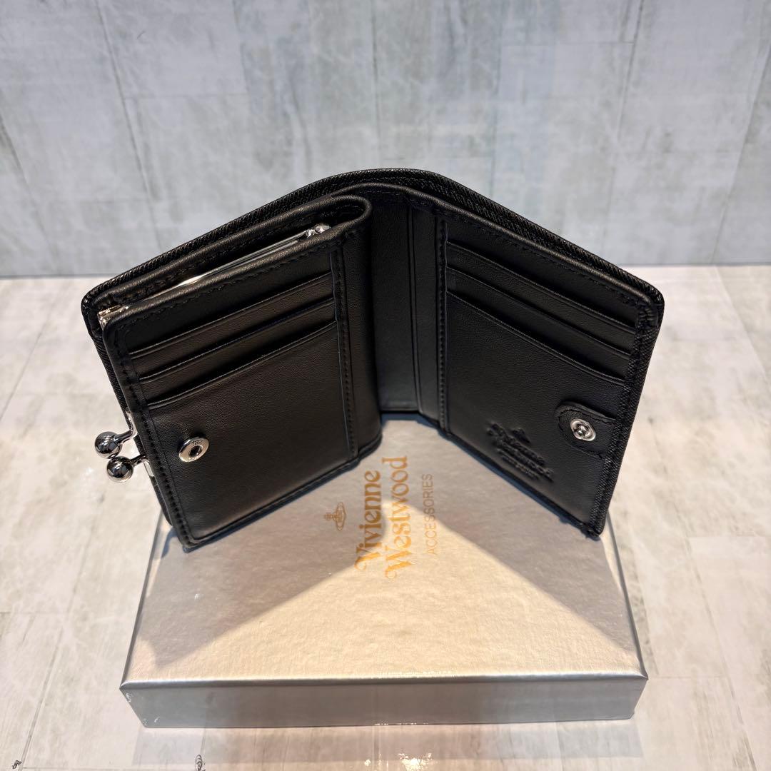 Vivienne Westwood 2つ折り財布 / サフィアーノブラック