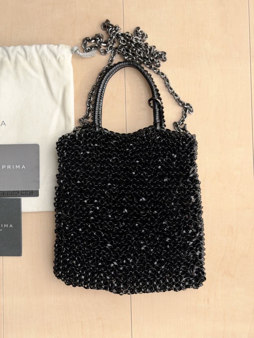 アンテプリマ♡スタンダード　ミニアトゥーラ　ブラック　ショルダーバッグ