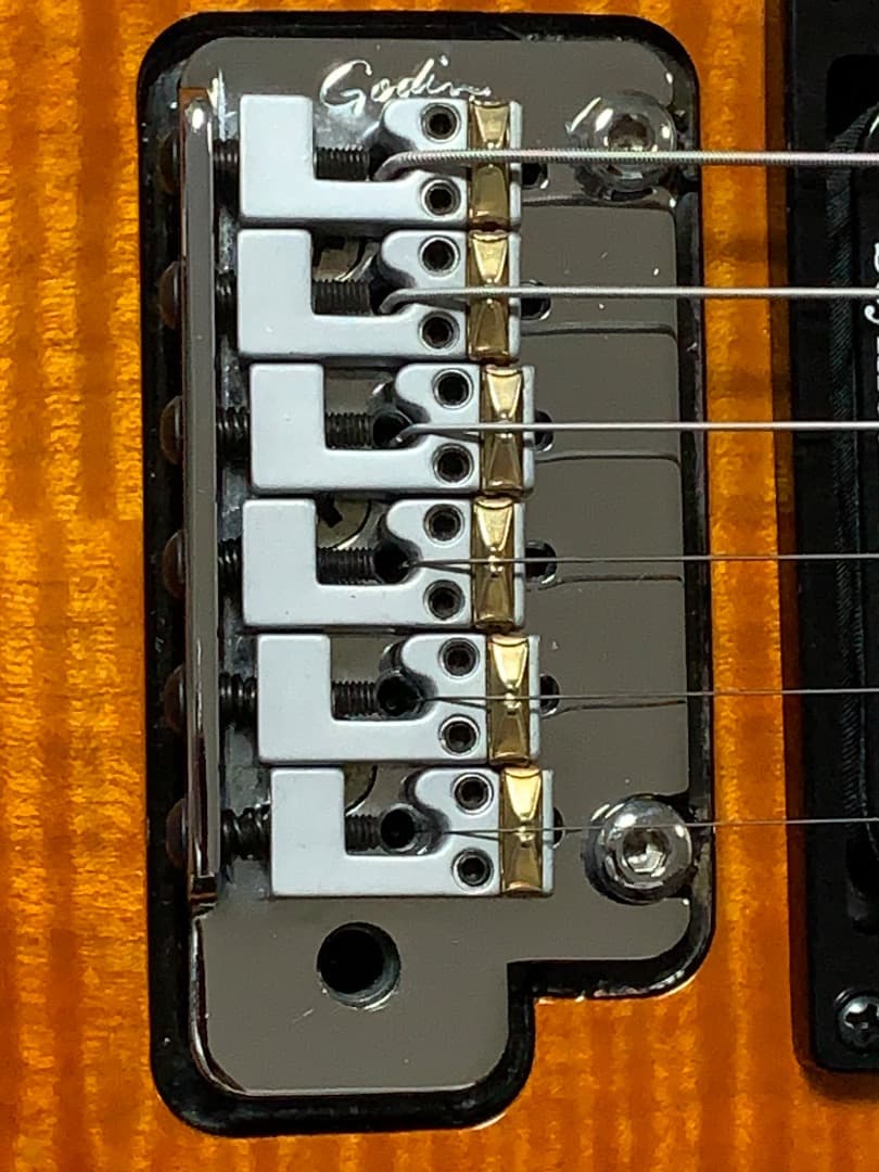 ギター Godin LGXT Cognac Burst Flame AAA