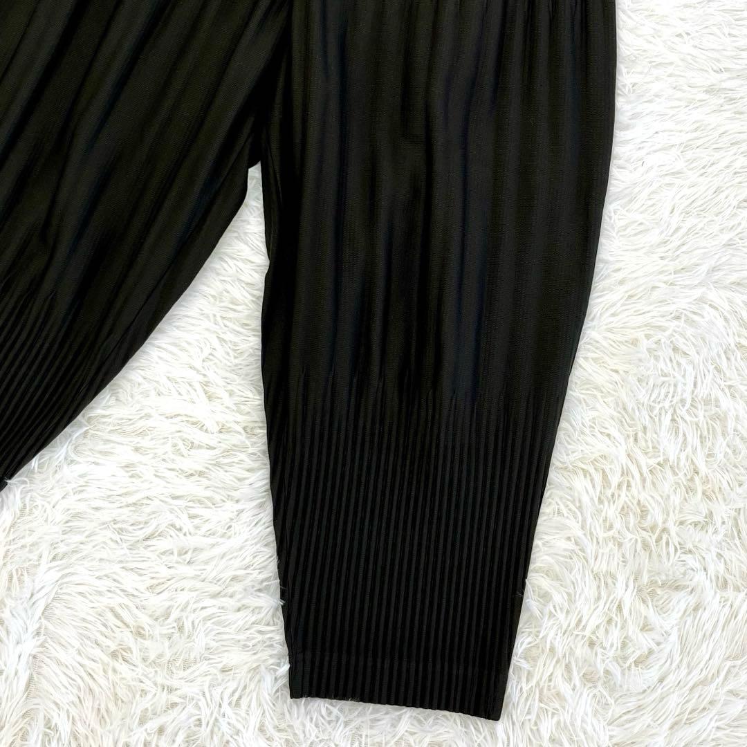 【美品】オムプリッセイッセイミヤケ・サルエルパンツ・プリーツ・