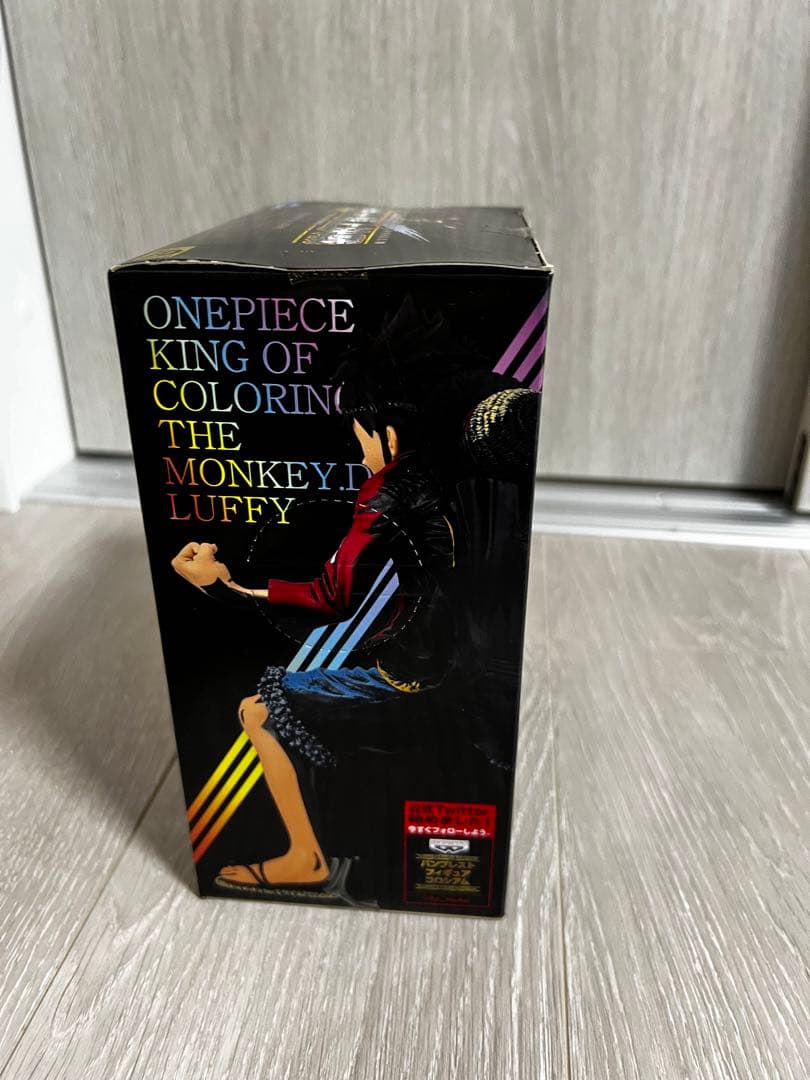 ワンピース　フィギュア　彩色王頂上決戦　ルフィ