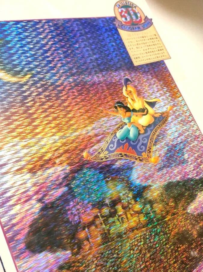 ディズニー ジグソーパズル 780ピース アラジン 3Dホログラム