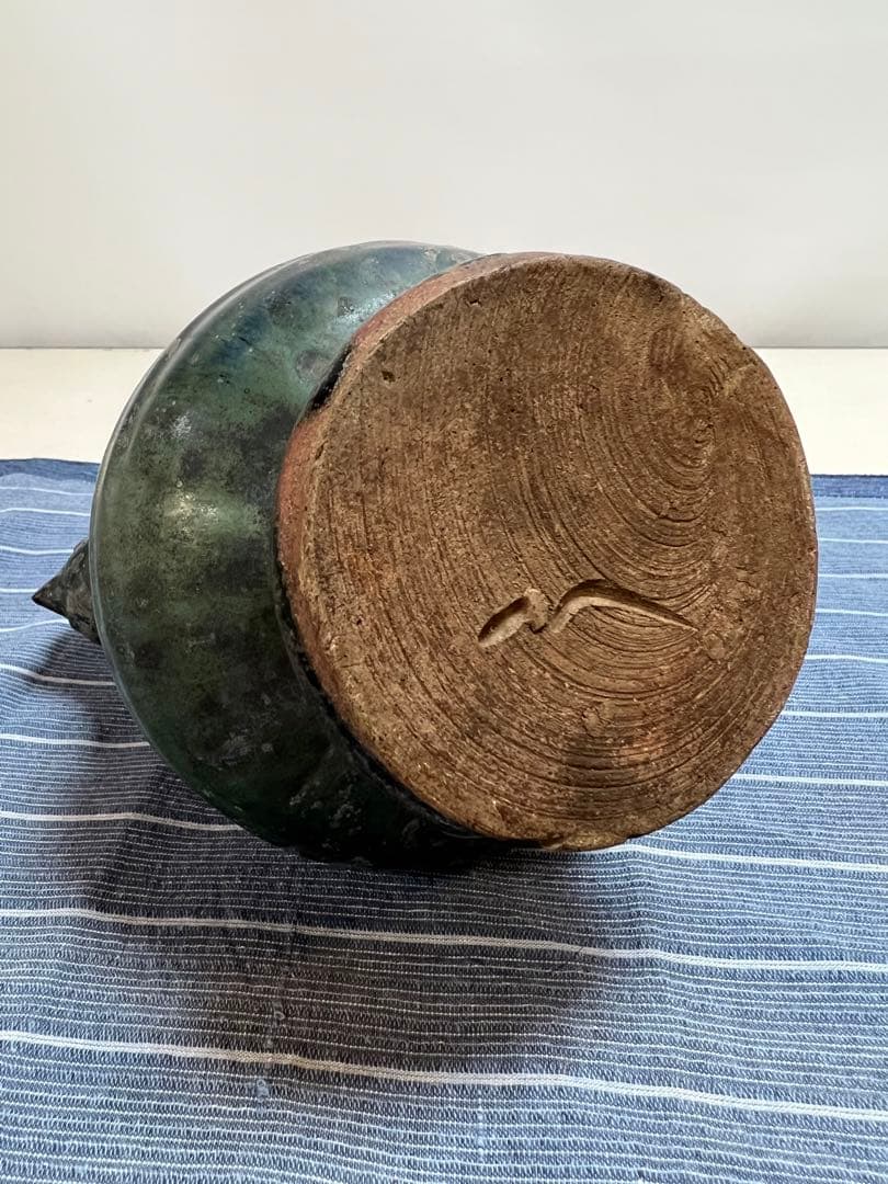 鳥の形の一輪挿し　オブジェ