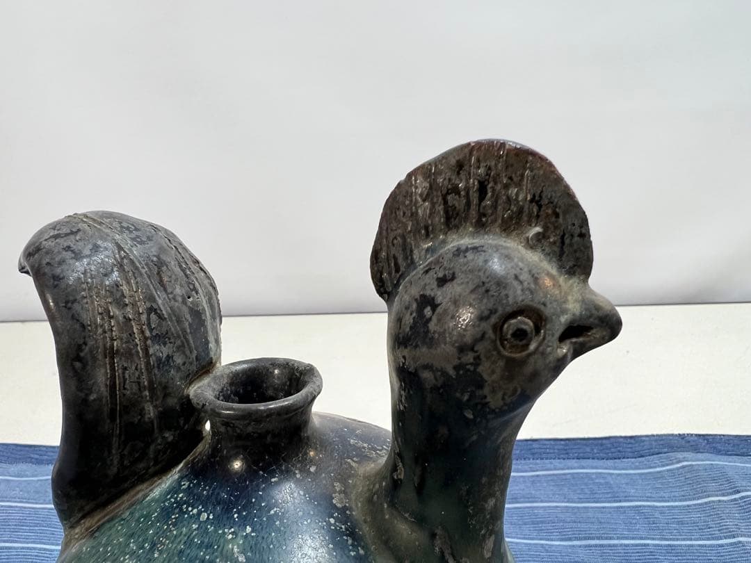 鳥の形の一輪挿し　オブジェ