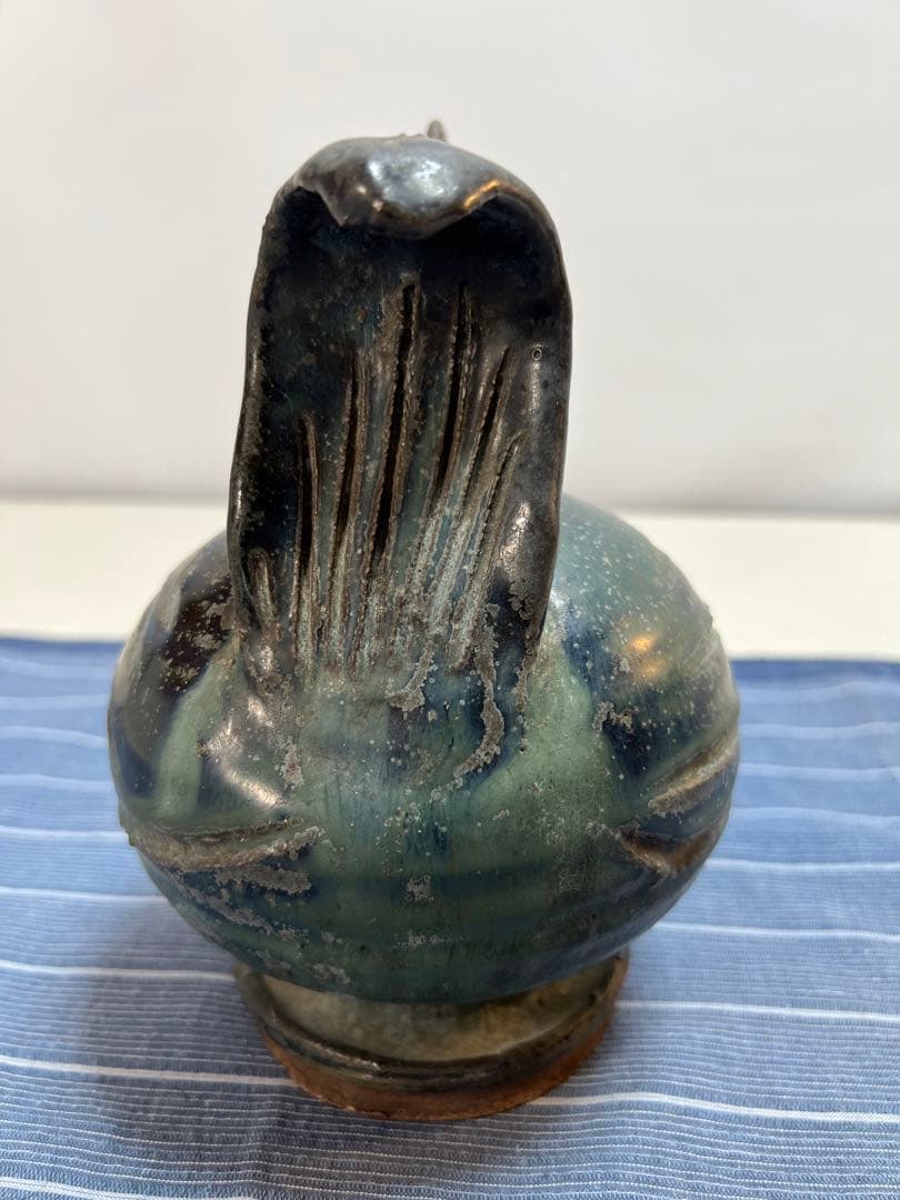 鳥の形の一輪挿し　オブジェ