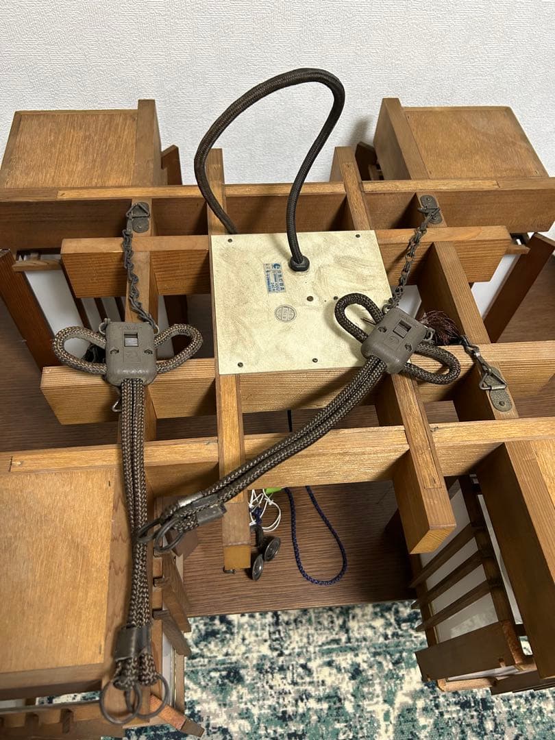 オーヤマ照明（オーデリック）和風 木製 吊り下げ照明　レトロ