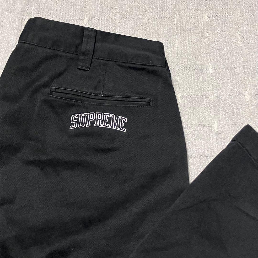 シュプリーム［Chino Pant］チノパン　ブラック　24SS　カーゴ　34