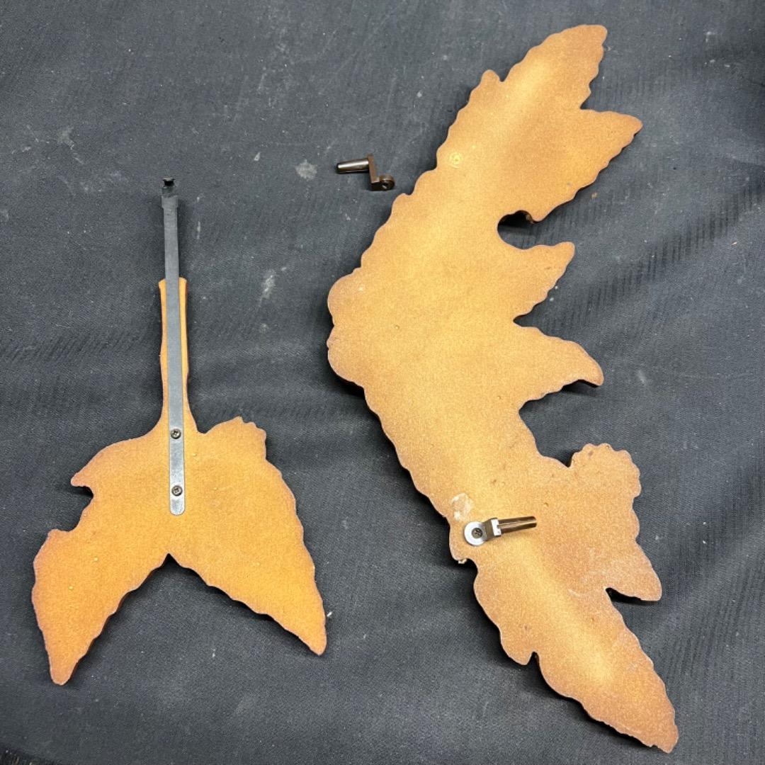 〇Ed左横1018 となりのトトロ 掛け時計 木製 インテリア