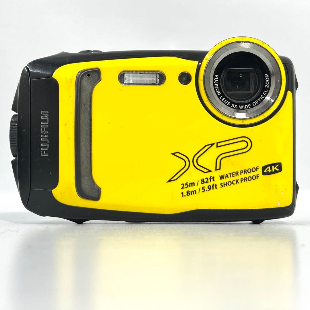 【動作OK】FUJIFILM XP140 デジカメ　バッテリー　SDカード　4K