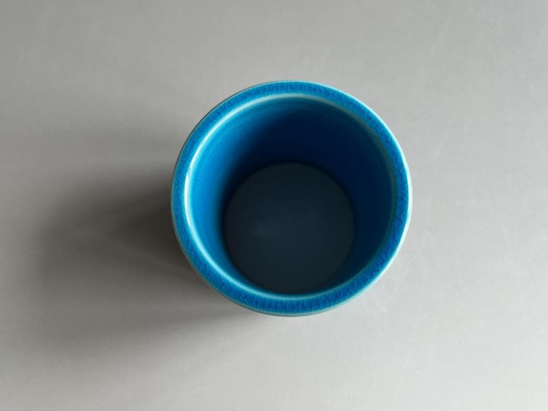 真葛香斎　浅黄松葉散し　蓋置