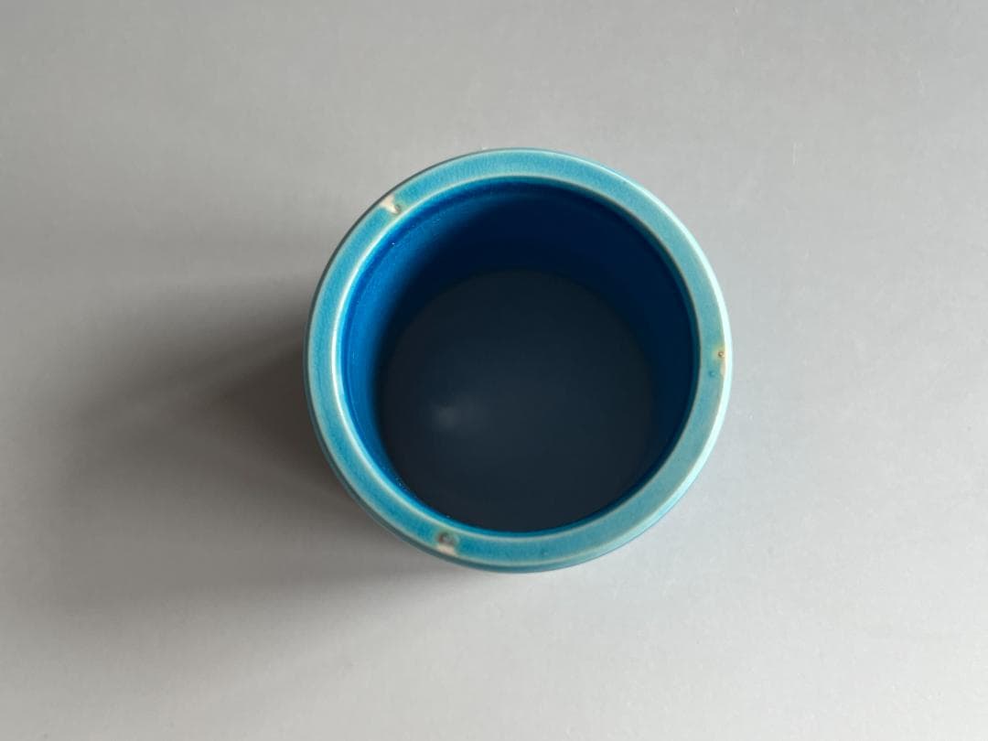 真葛香斎　浅黄松葉散し　蓋置