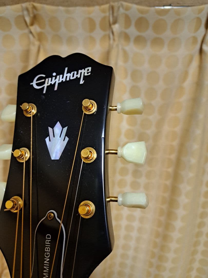極上！Epiphone ハミングバードマスタービルド　アコギ