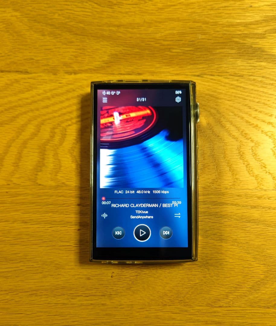 iBasso DX260 デジタルオーディオプレーヤー＋純正レザーケース付