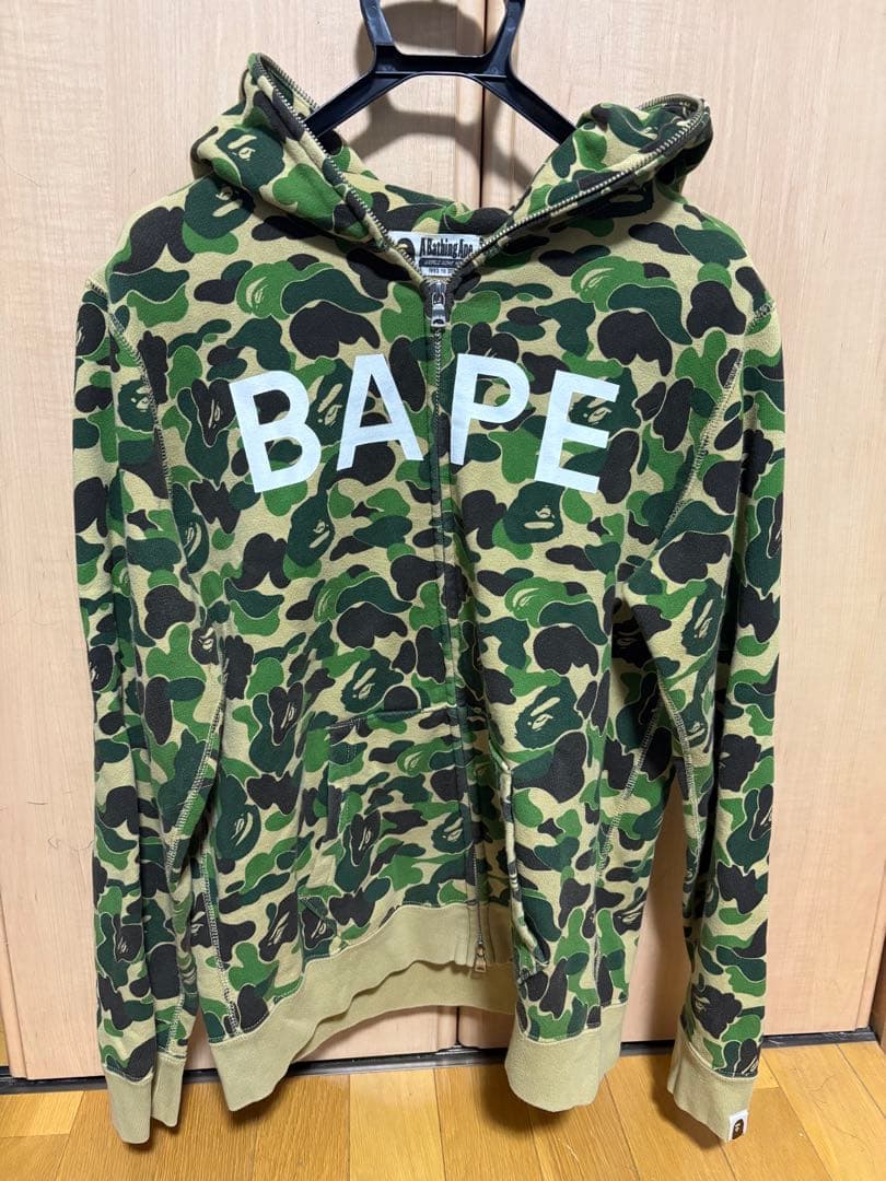 BLOOM BAPE ABC camo フルジップパーカー 迷彩