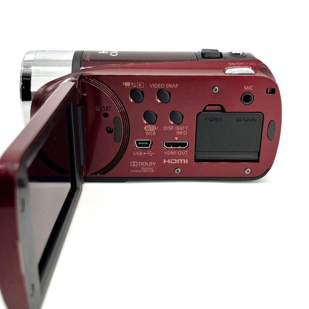 【美品】Canon ivis HF R21 レッド