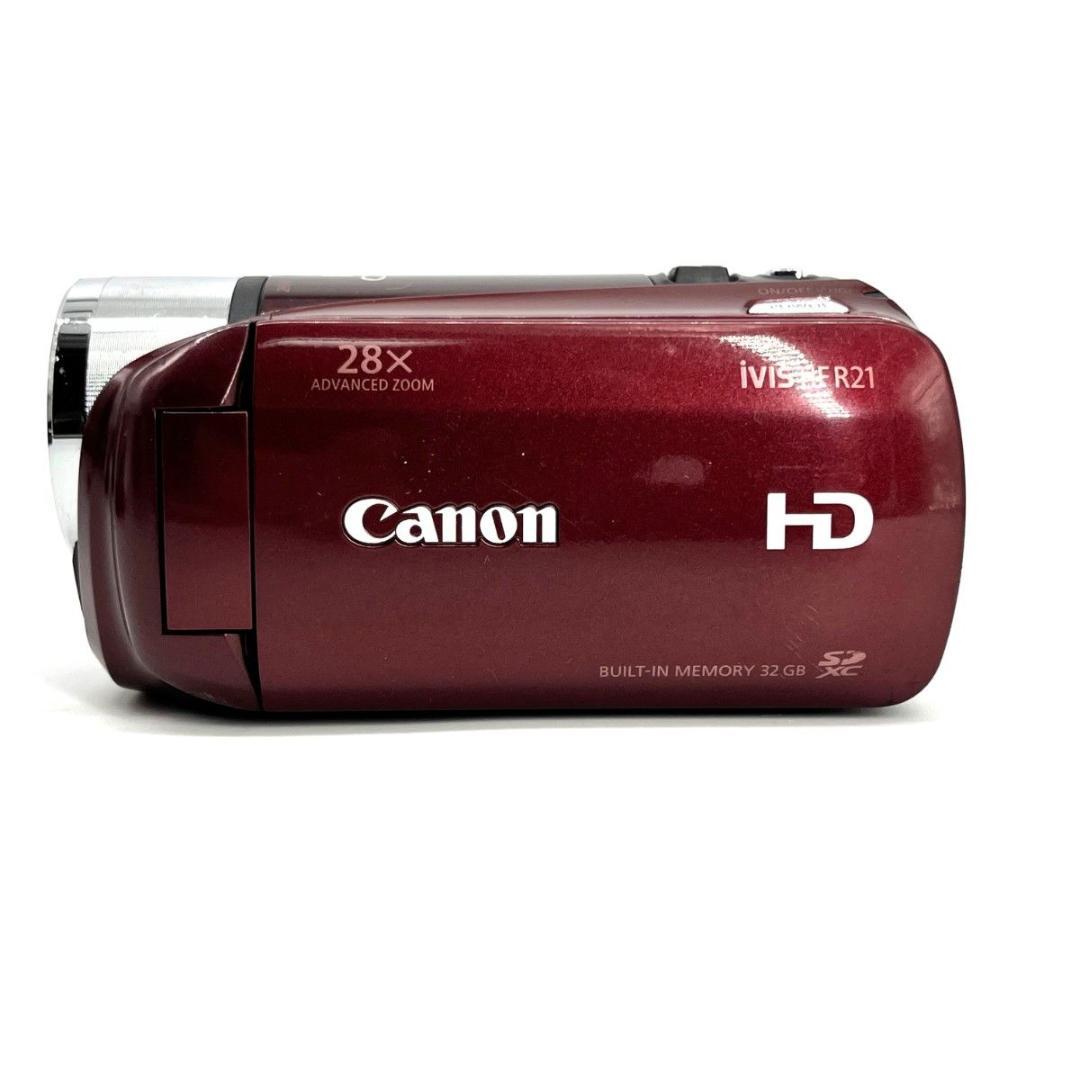 【美品】Canon ivis HF R21 レッド
