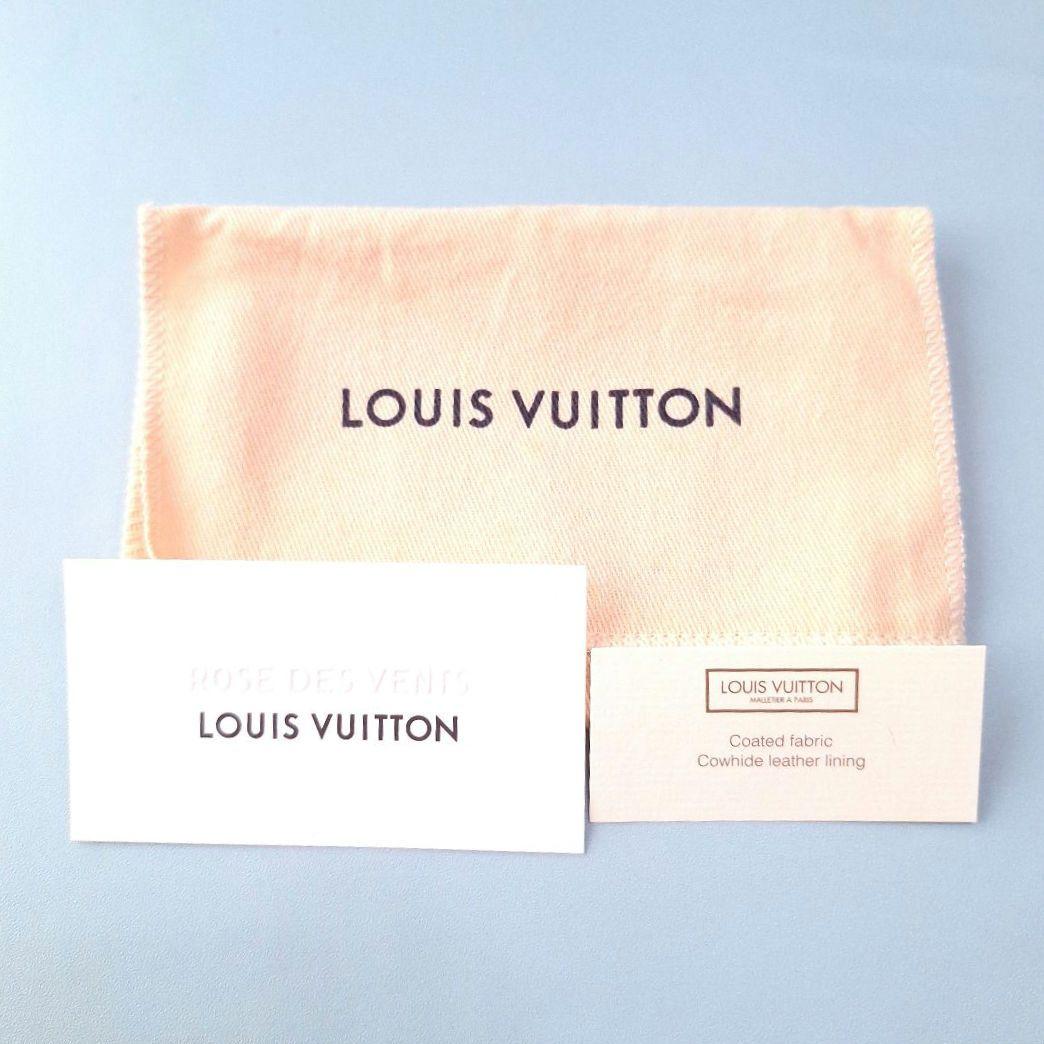 ルイヴィトン ポルトモネロザリ ダミエ 折り財布 ローズバレリーヌ