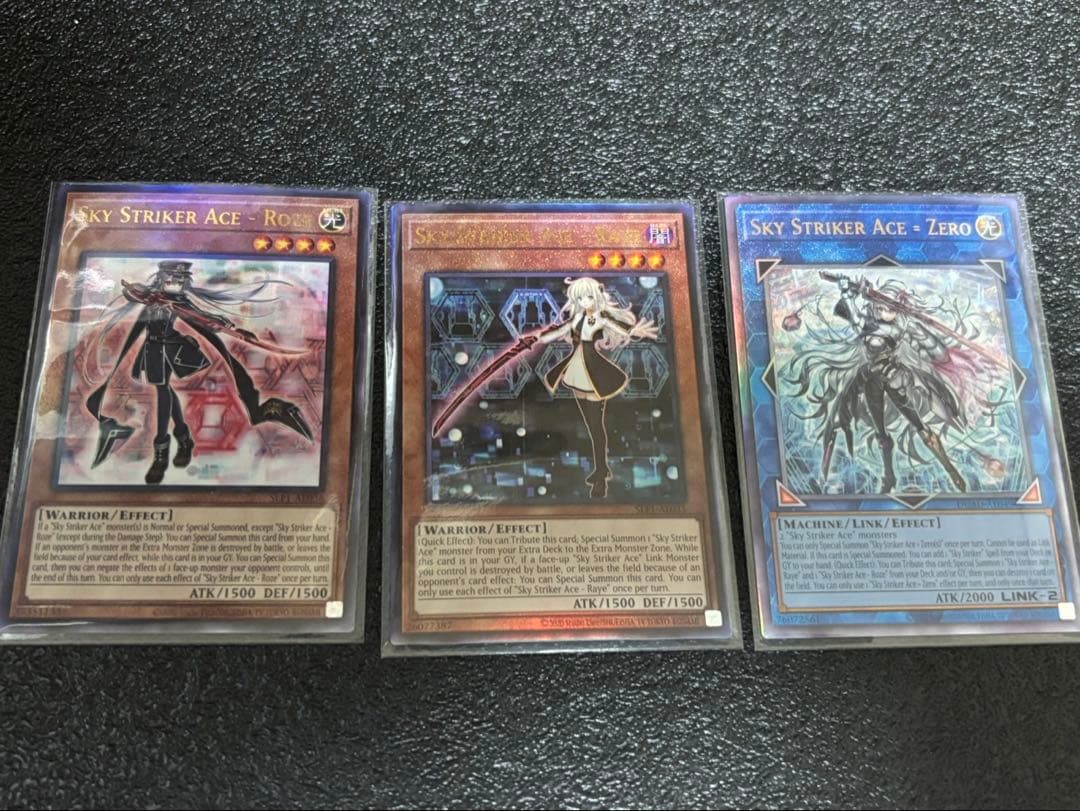 遊戯王　閃刀姫レイ　ロゼ　ゼロ　レリーフ　泰亜版