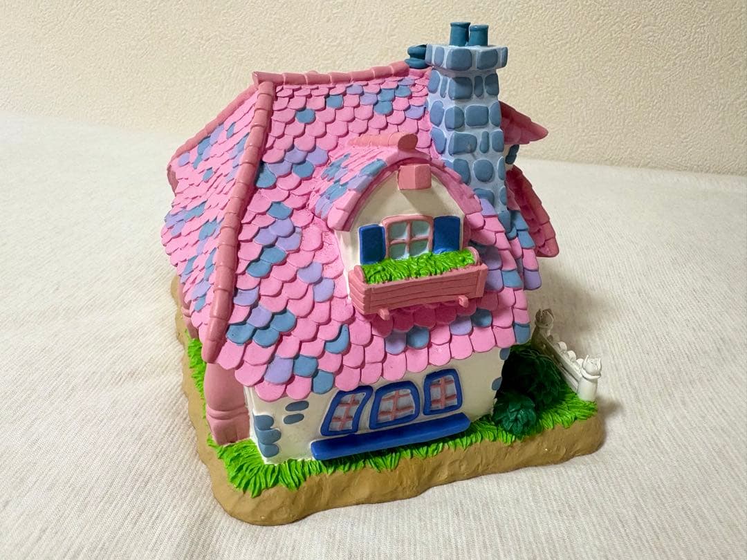 【約30年前の非売品、UCC当選品】ミッキー ミニー ドナルドの家 陶器置物