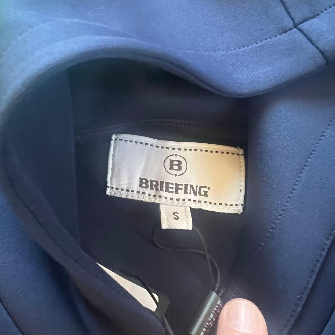人気商品！BRIEFING ブリーフィング 3Dロゴパーカー ネイビー