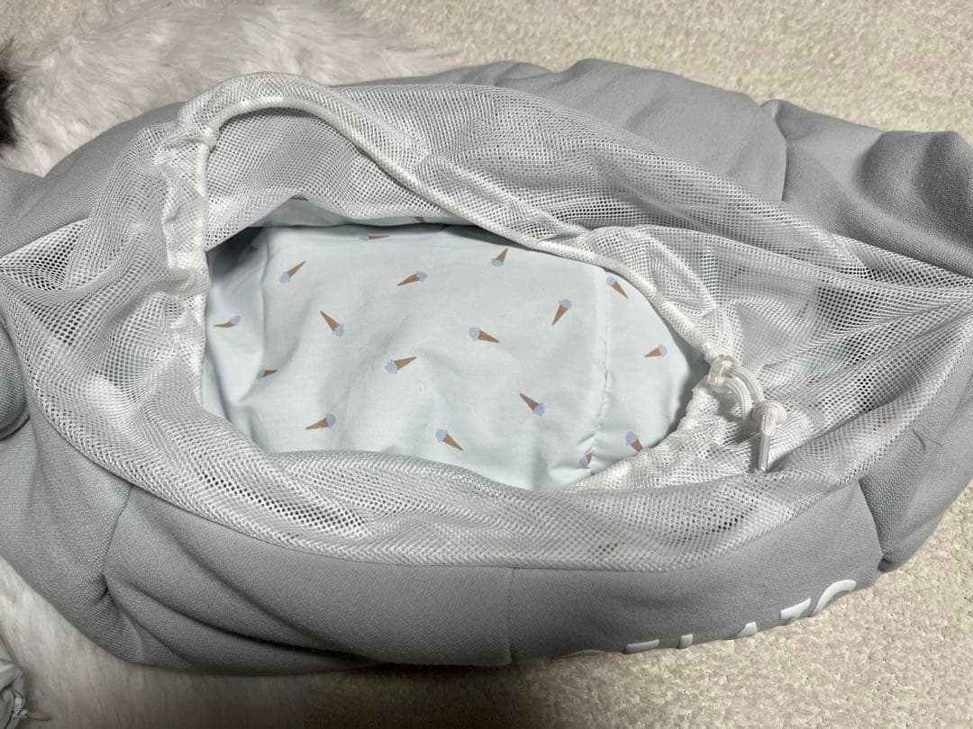 ジェラピケ　スリング　ブルー