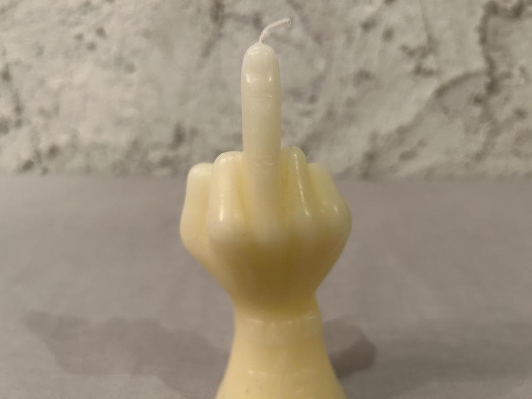 NEIGHBORHOOD / ネイバーフッド｜中指｜IVORY CANDLE