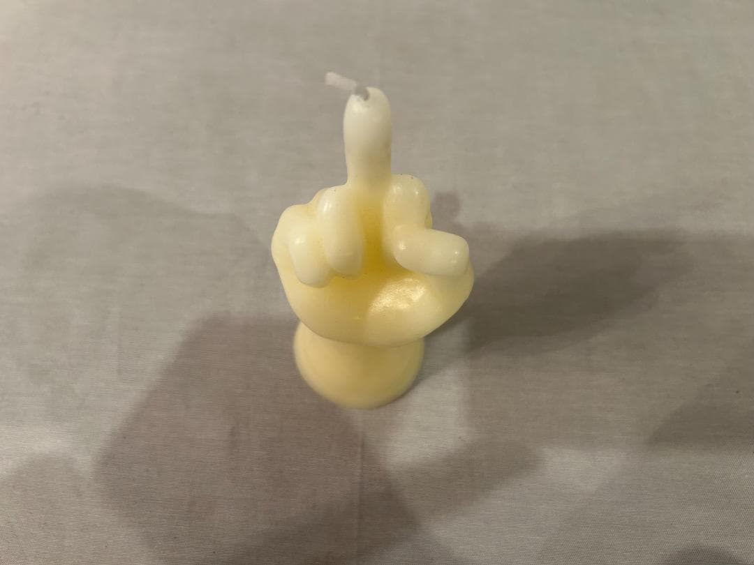 NEIGHBORHOOD / ネイバーフッド｜中指｜IVORY CANDLE