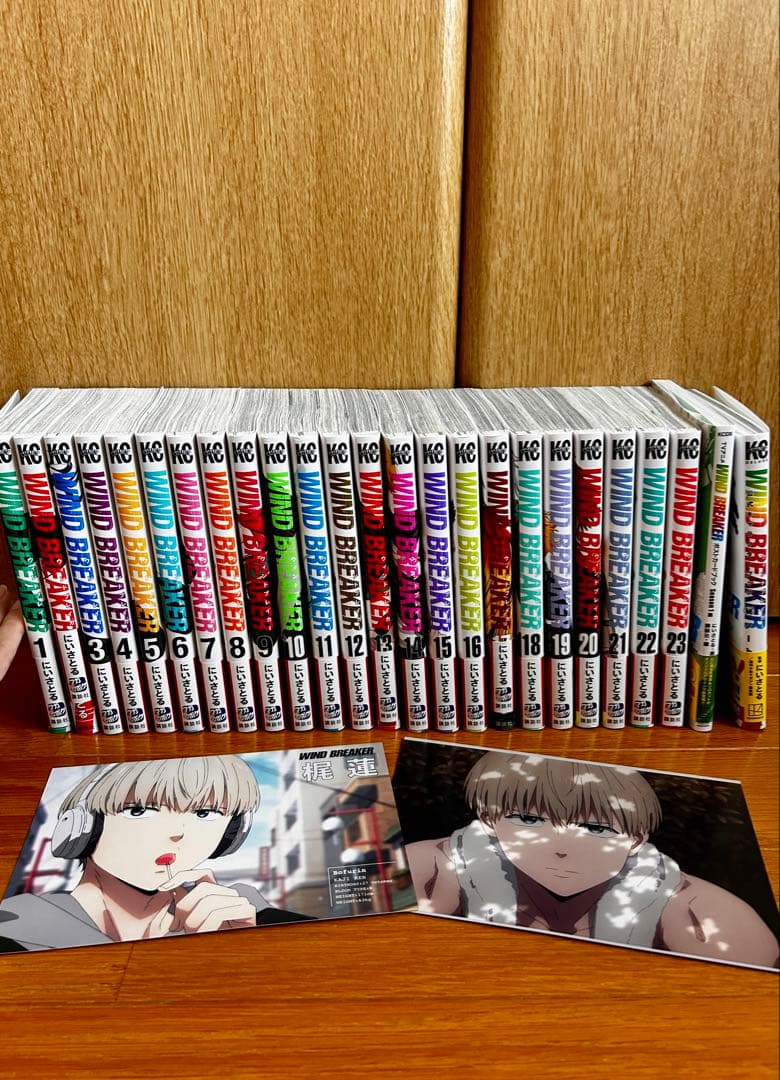 ウィンブレ 漫画 1~23巻 公式キャラクターブック ポストカードブック