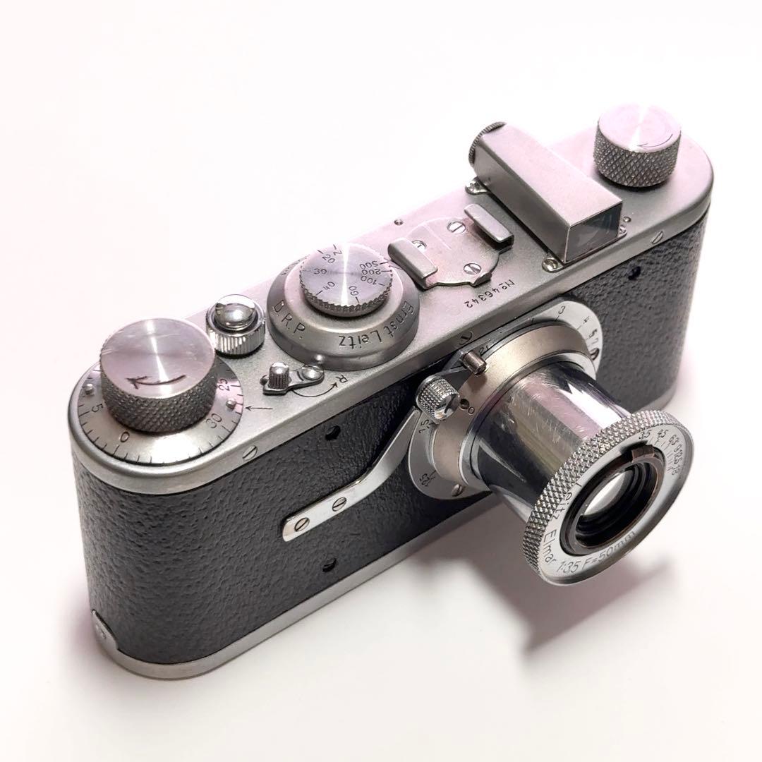 【希少】ライカ A型 シルバークローム《エルマー50m/F3.5付き》Leica