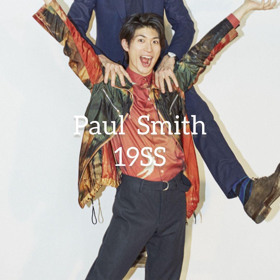 激レア　三浦春馬さん着用　ポールスミス　19AW フォトグラフィック　ブルゾン