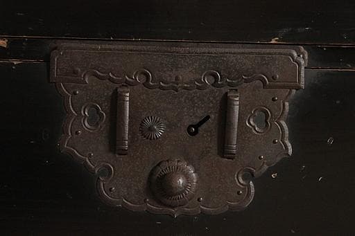 時代　庄内箪笥　2段　時代家具　収納タンス　古家具